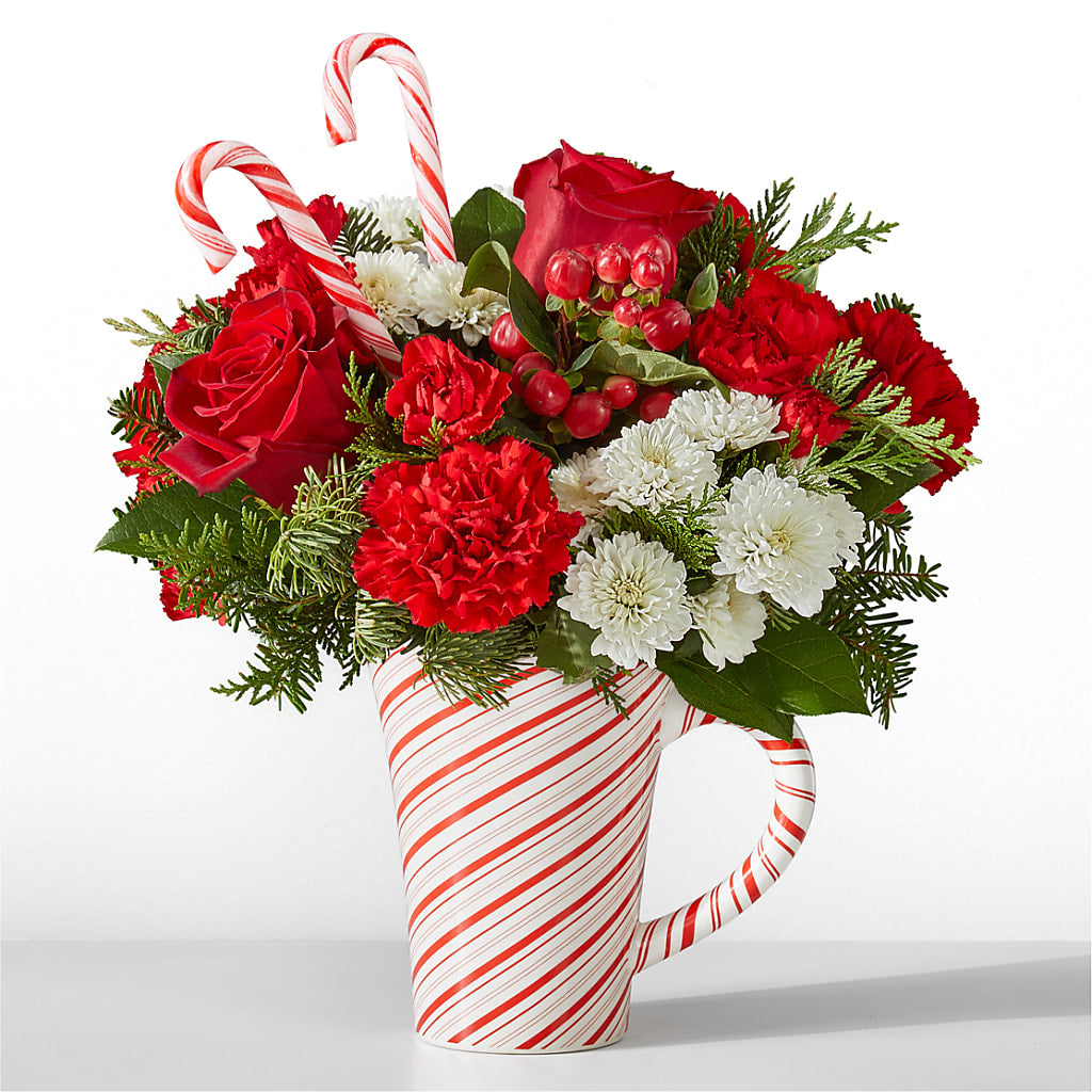 Peppermint Swirl Mug – BLAKELEE'S BOUQUETS, Birmingham AL