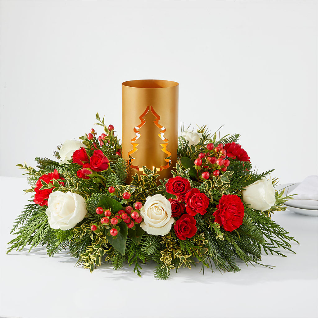 December Dreams Centerpiece – BLAKELEE'S BOUQUETS, Birmingham AL