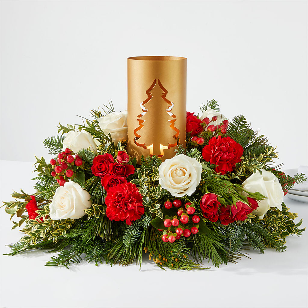 December Dreams Centerpiece – BLAKELEE'S BOUQUETS, Birmingham AL