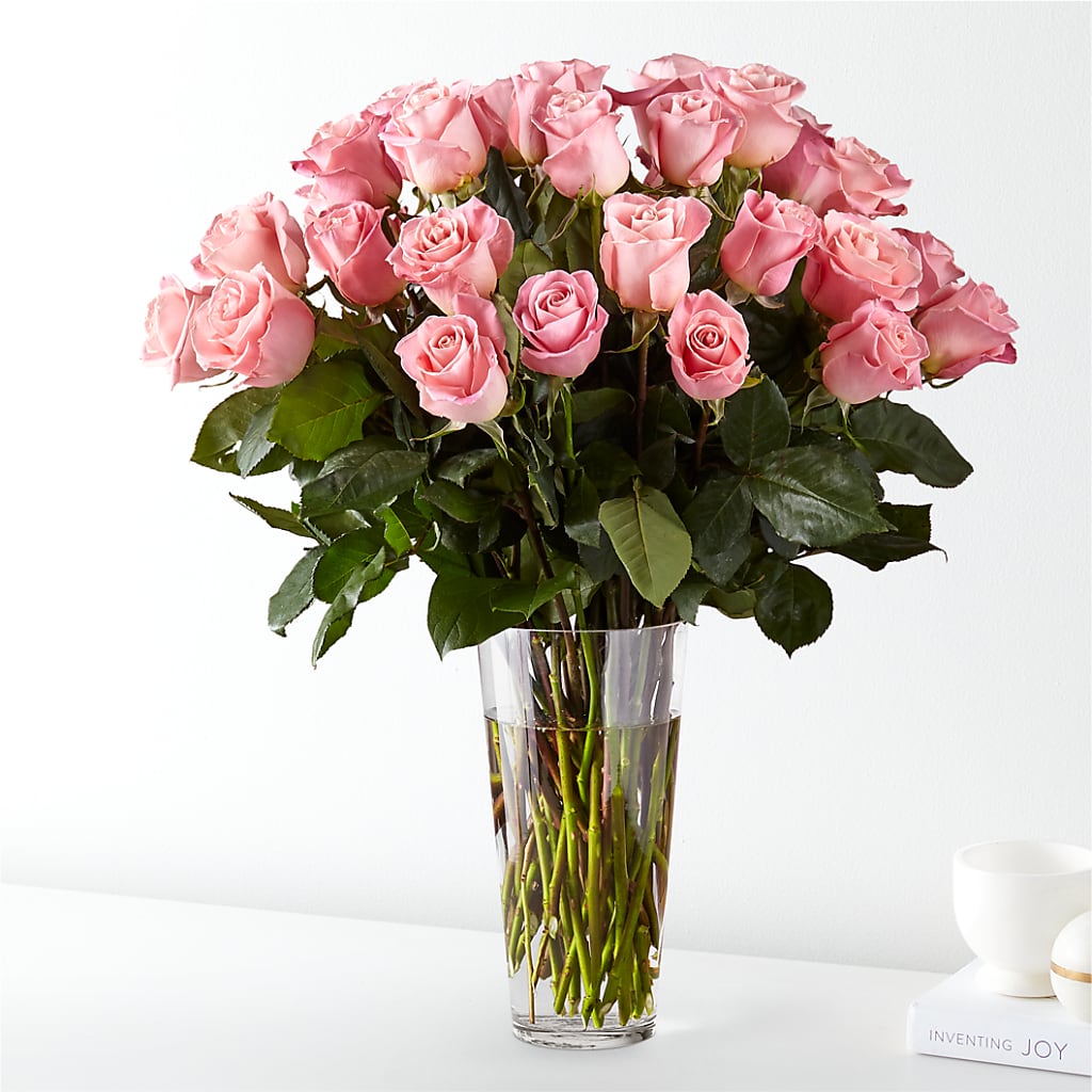 Long Stem Pink Rose Bouquet – BLAKELEE'S BOUQUETS, Birmingham AL