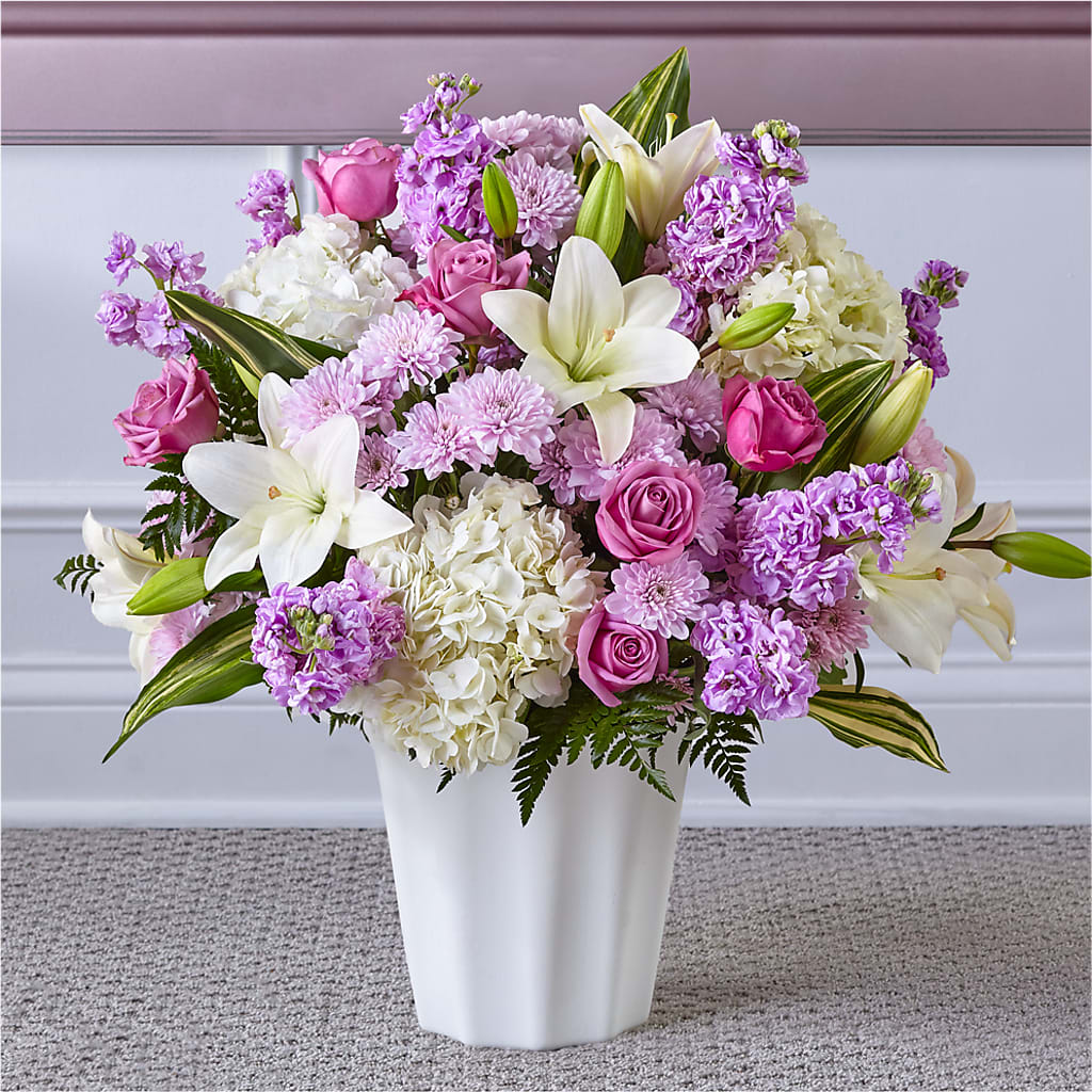 Heaven Sent Floor Basket – BLAKELEE'S BOUQUETS, Birmingham AL