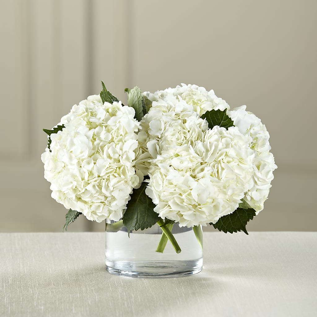 White Hydrangea Bouquet – BLAKELEE'S BOUQUETS, Birmingham AL