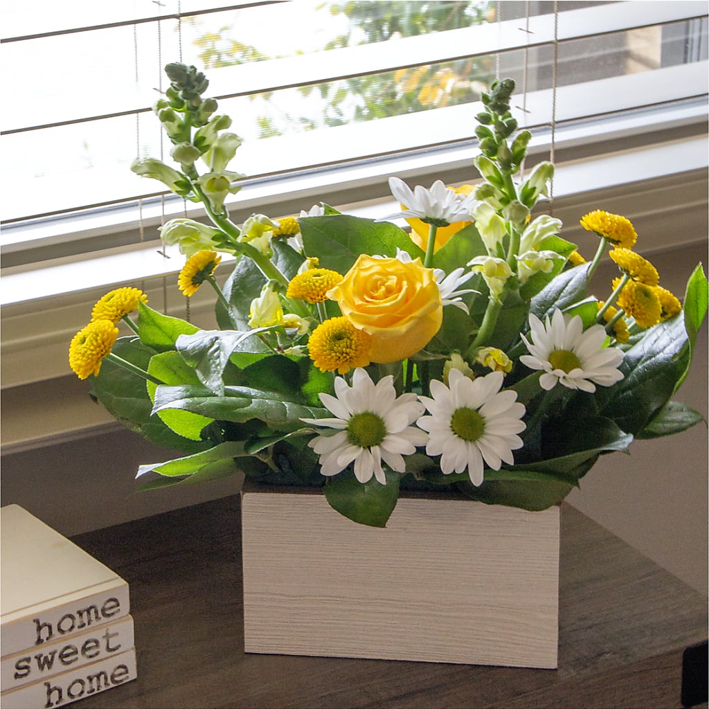Sun Salutation Box Bouquet – BLAKELEE'S BOUQUETS, Birmingham AL