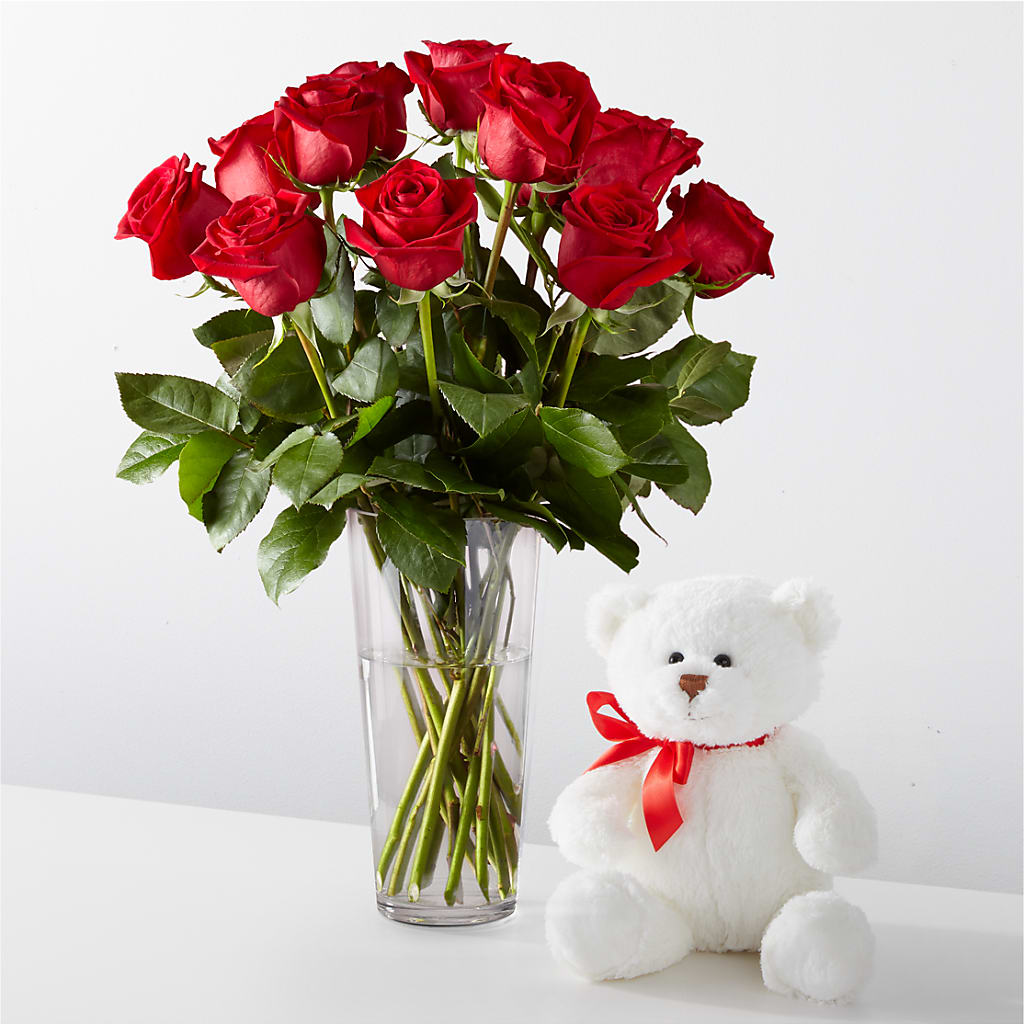 Romantic Long Stem Red Rose Bouquet Bundles – BLAKELEE'S BOUQUETS, Birmingham AL