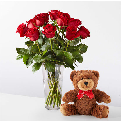 Romantic Long Stem Red Rose Bouquet Bundles – BLAKELEE'S BOUQUETS, Birmingham AL