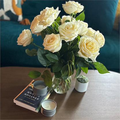 Long Stem Yellow Rose Bouquet – BLAKELEE'S BOUQUETS, Birmingham AL