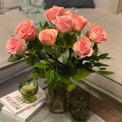 Long Stem Pink Rose Bouquet – BLAKELEE'S BOUQUETS, Birmingham AL
