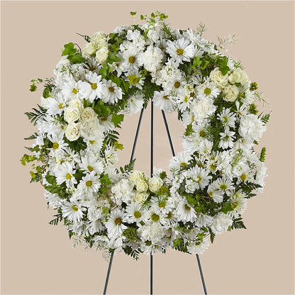 Faithful Wishes Wreath – BLAKELEE'S BOUQUETS, Birmingham AL