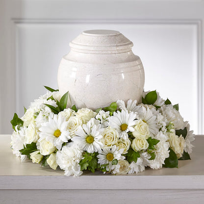 Ivory Gardens Cremation Adornment – BLAKELEE'S BOUQUETS, Birmingham AL