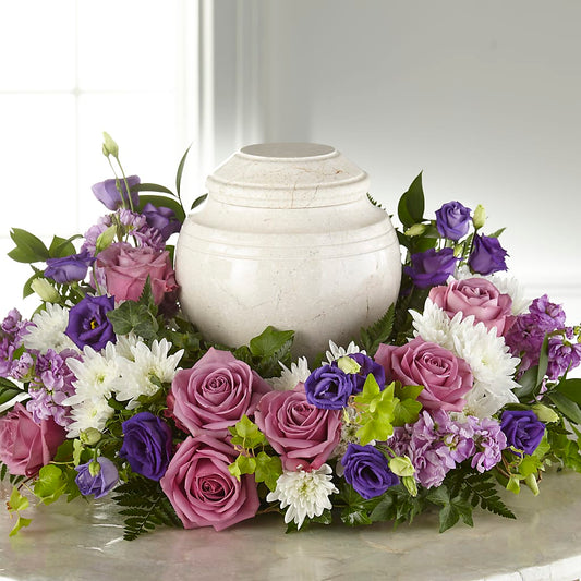 Blooming Sympathy Cremation Adornment – BLAKELEE'S BOUQUETS, Birmingham AL