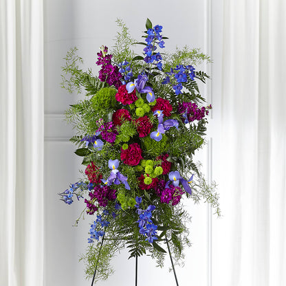 Heavenly Skies Standing Spray – BLAKELEE'S BOUQUETS, Birmingham AL